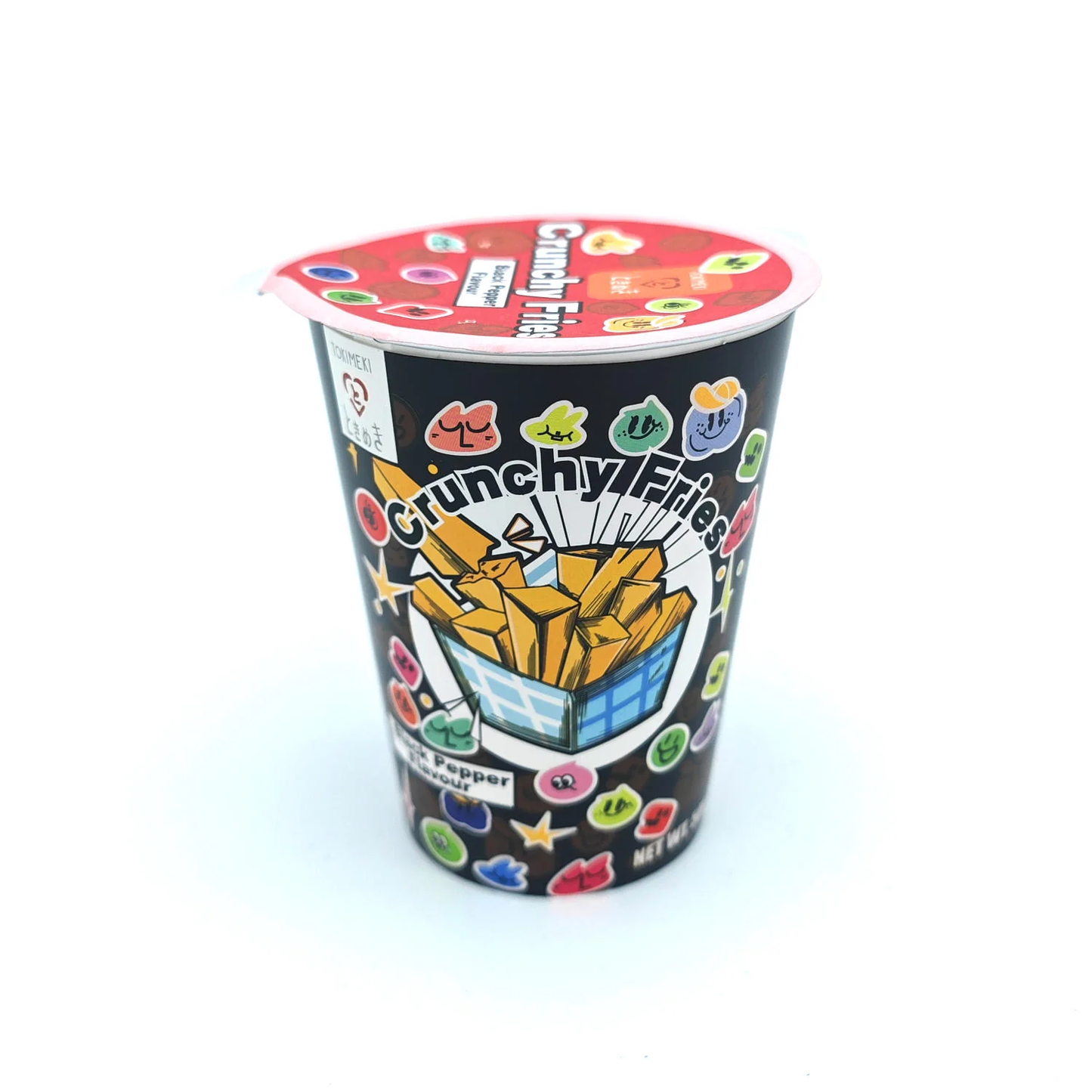 Crunchy Fries Black Pepper Flavour 50g