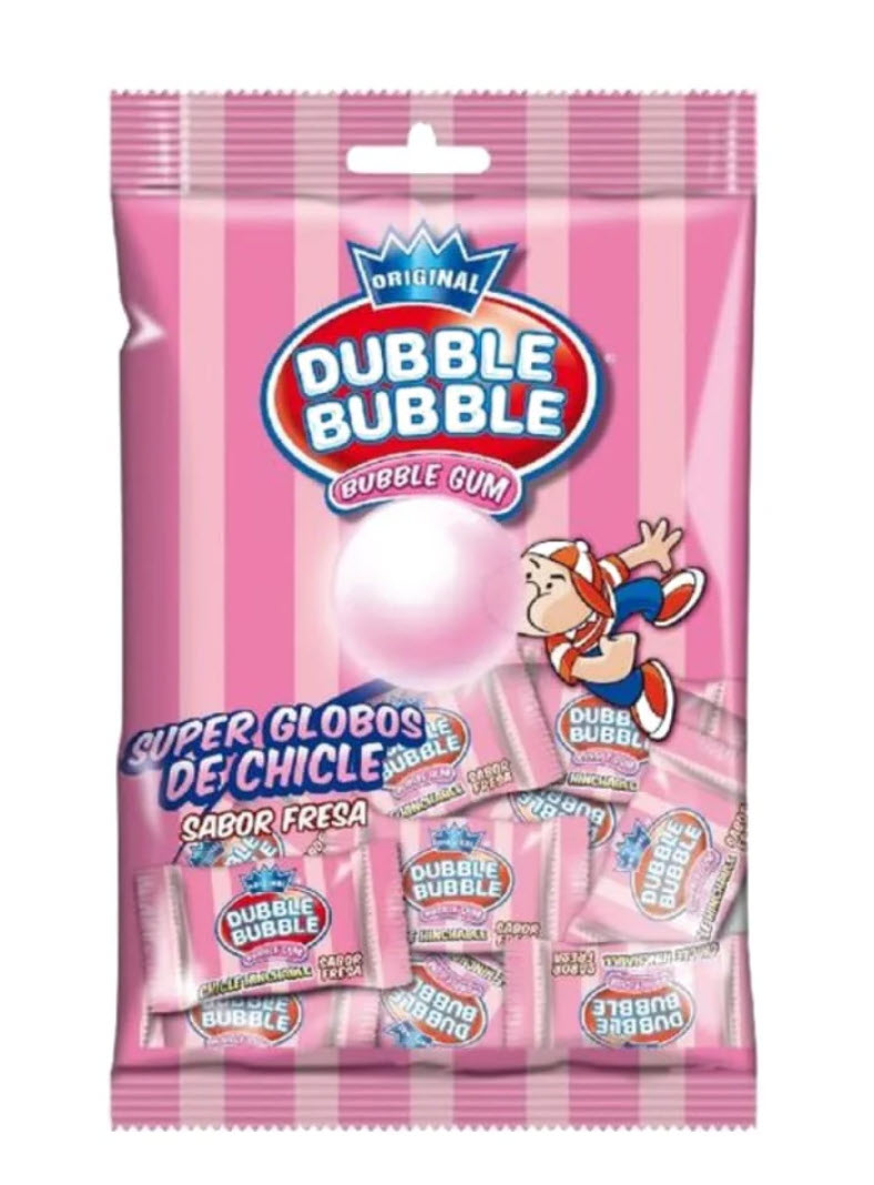 Dubble Bubble Strawberry Gum 85g