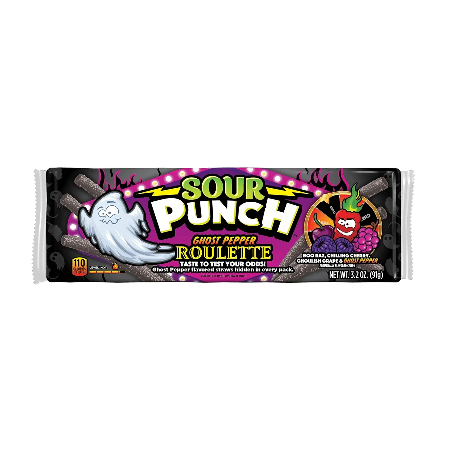 Sour Punch Ghost Pepper Roulette – 91g