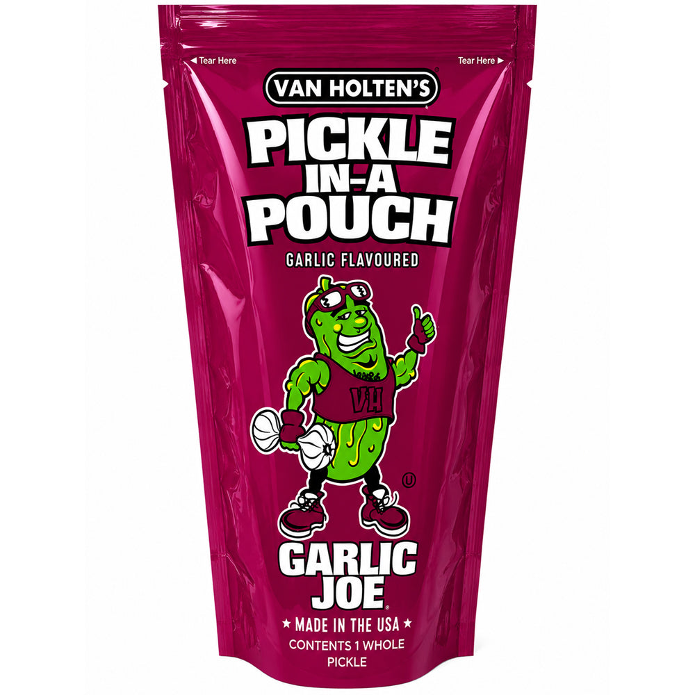 Van Holtens Garlic Joe Pickle-In-A-Pouch 306g EU