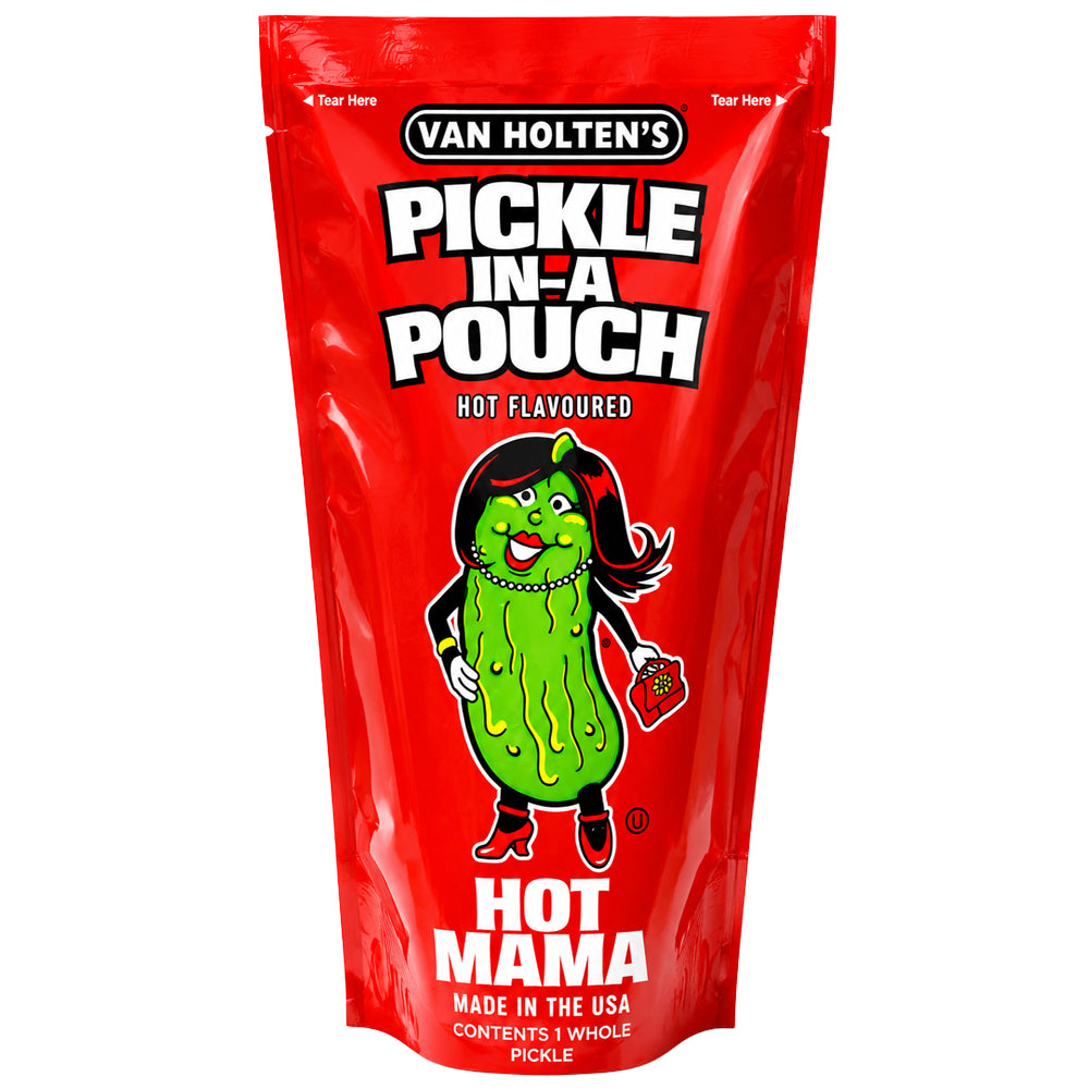 Van Holtens Hot Mama Pickle-In-A-Pouch 306g EU