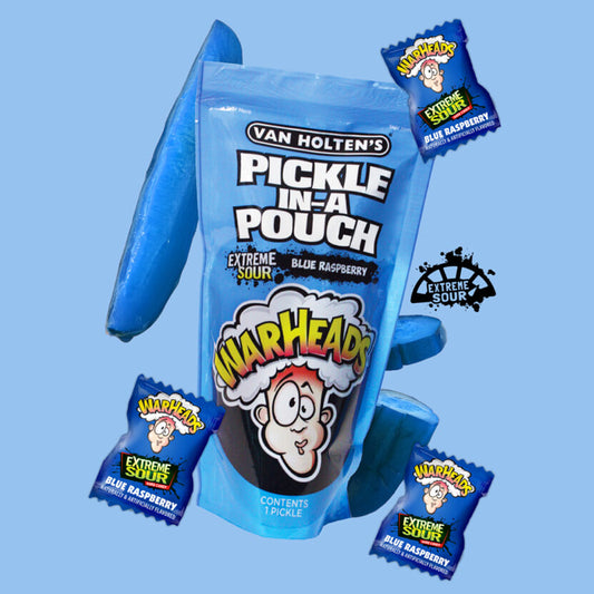 Van Holtens Warheads Blue Raspberry Pickle 306g
