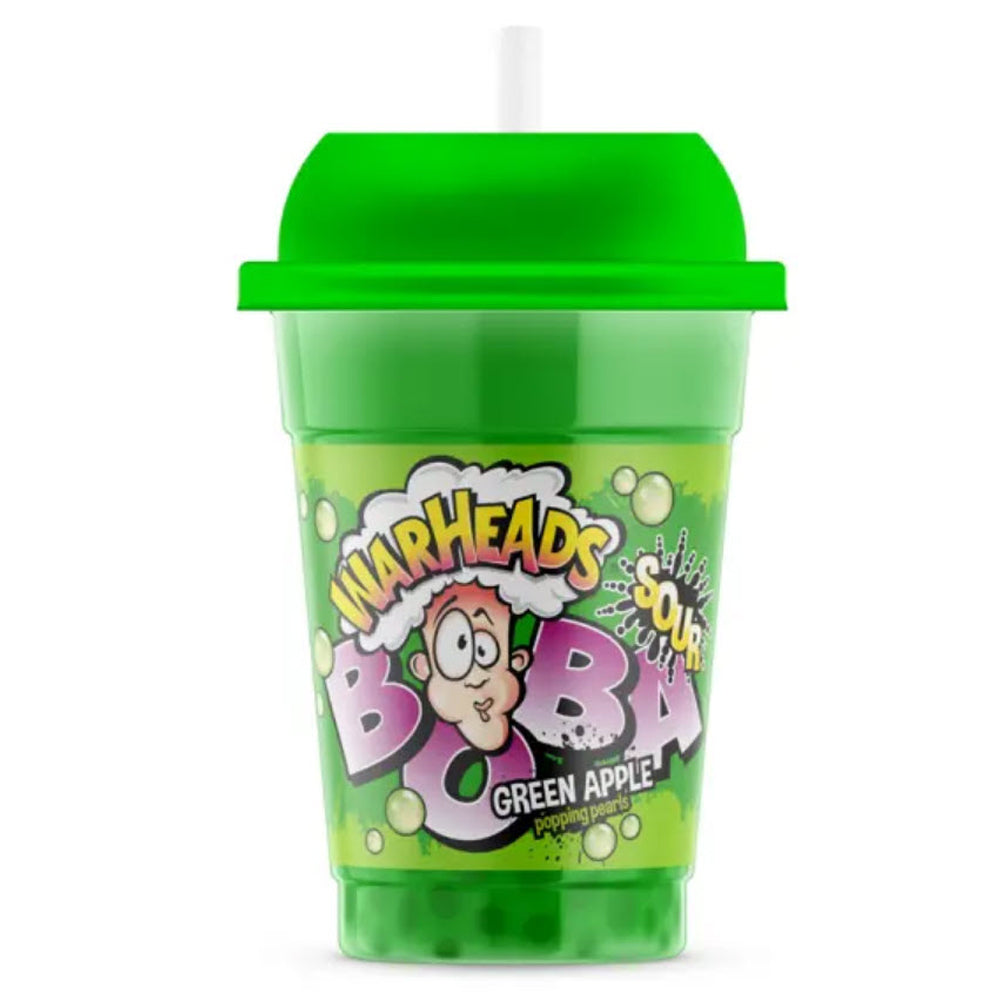 Warheads Sour Green Apple Boba – 400ml