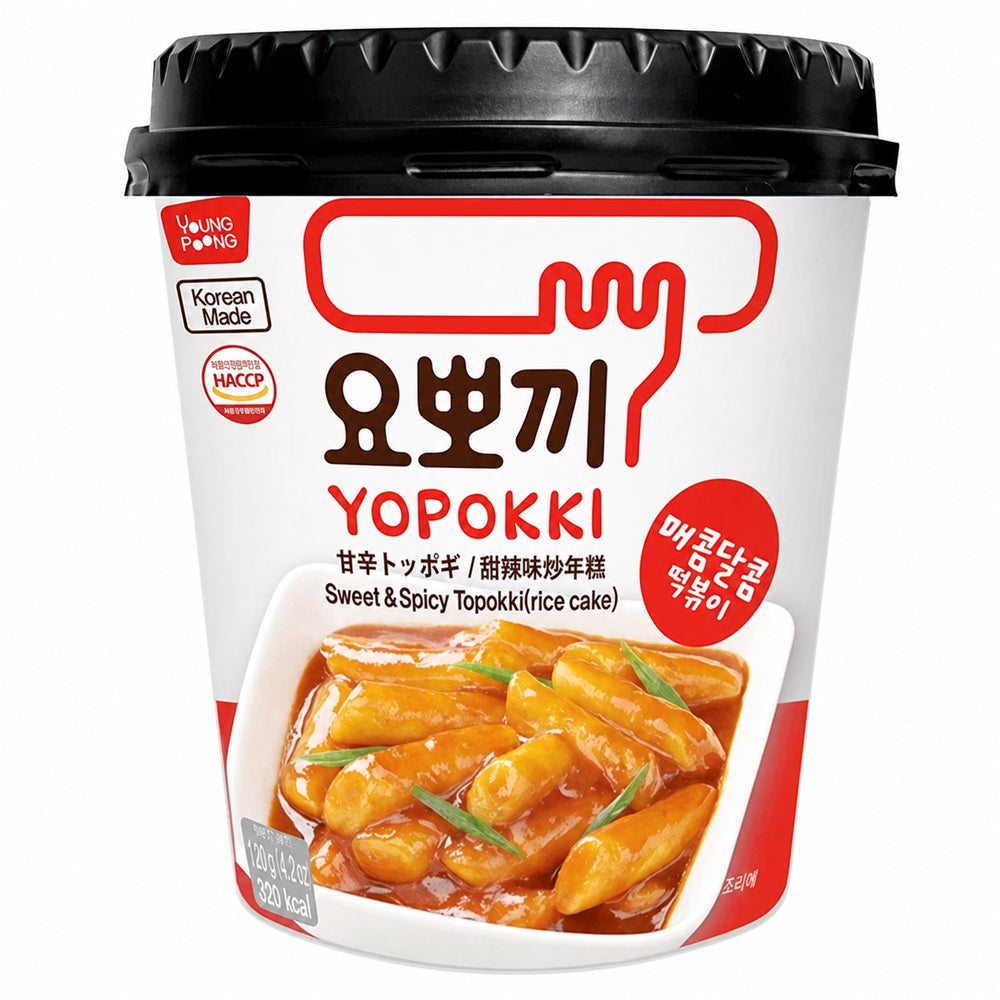 Yopokki Instant Sweet & Spicy Topokki 140g