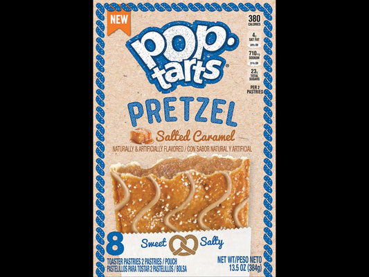Kellogg's Pop-Tarts Pretzel Salted Caramel - 8 Stück - 384g