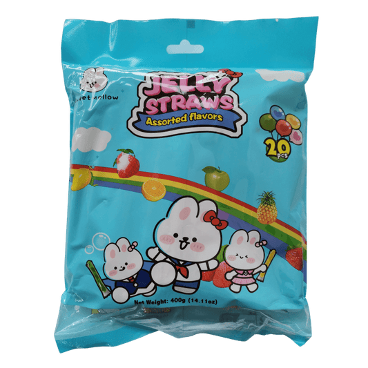 Jelly Straws Assorted flavors 400g