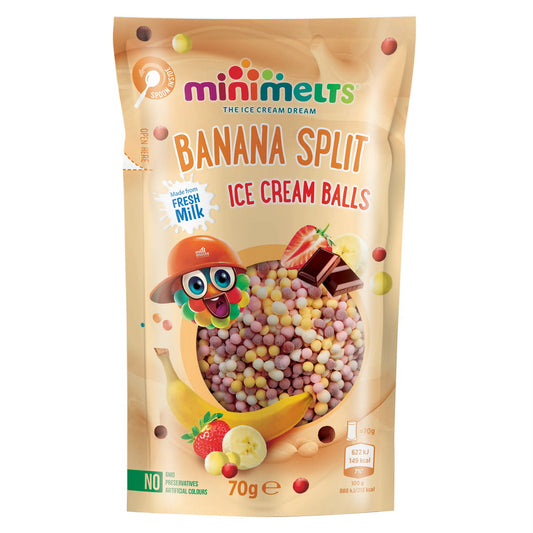Mini Melts Eis Bananensplit