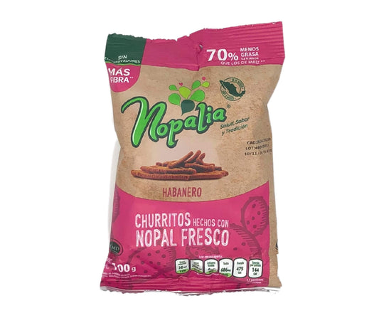 Nopalia Habanero Churritos 100g