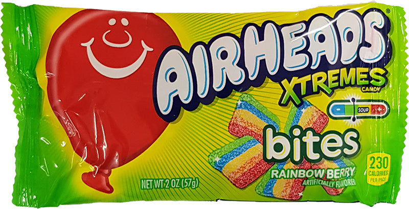 Airheads Xtremes Candy Rainbow Berry Bites 57g