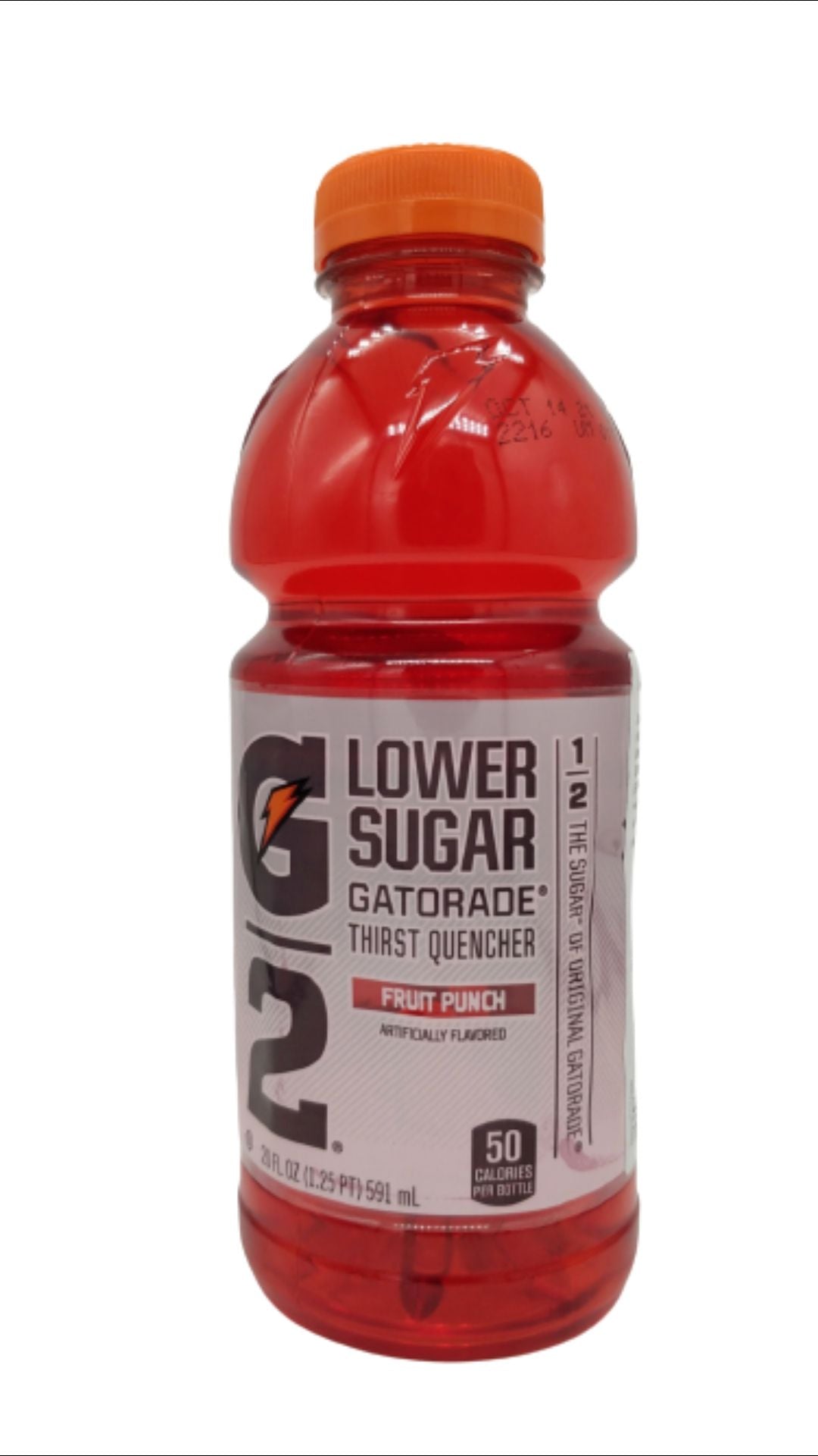 Gatorade - Thirst Quencher Fruit Punch Lower Sugar 591 ml