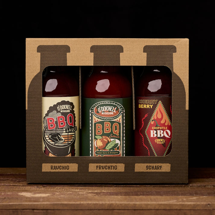 O'Donnell 3er Set BBQ Sauce 3x 260ml (780ml)