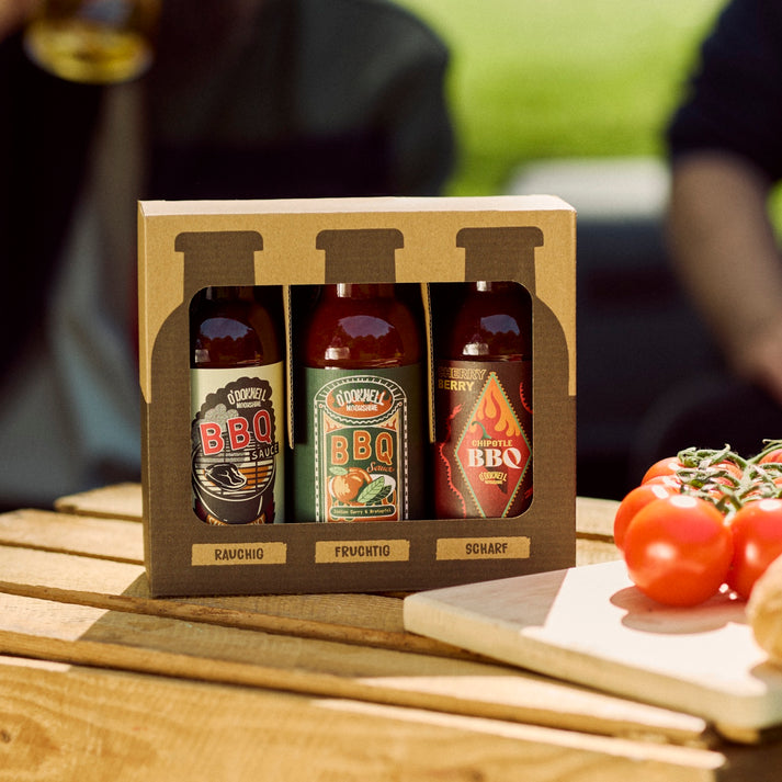 O'Donnell 3er Set BBQ Sauce 3x 260ml (780ml)