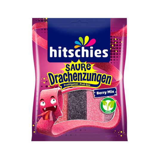 Hitschies Saure Drachenzungen Berry Mix 125g