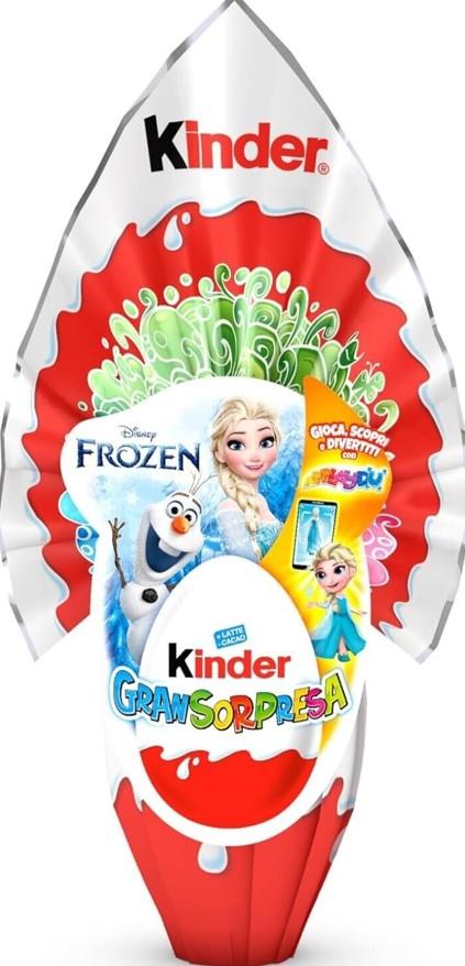 Kinder Easter Egg Gransorpresa Disney Frozen 150g