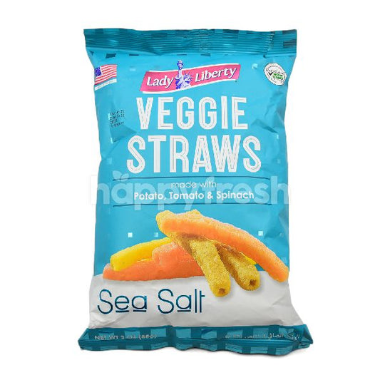Lady Liberty Veggie Straws Sea Salt 85g