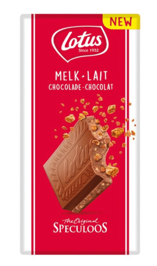 Lotus Biscoff The Original Speculoos Milk Chocolate 180g