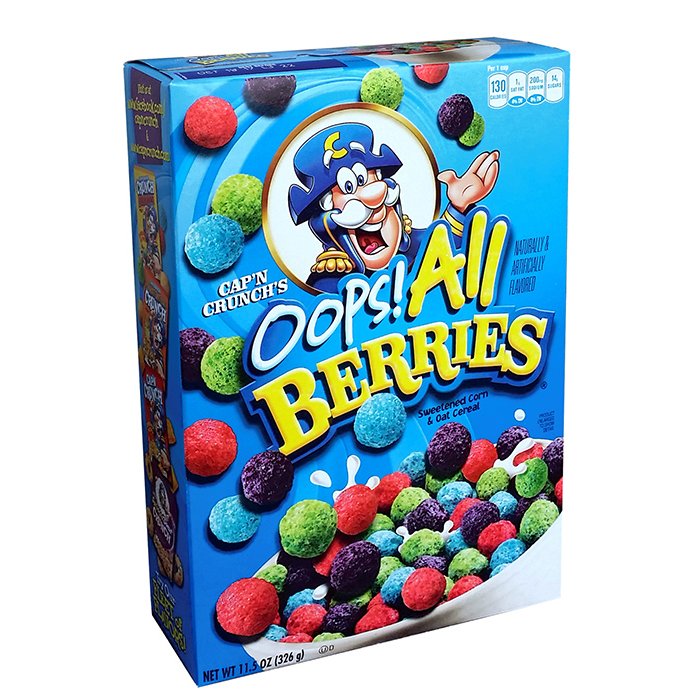 Cap'n Crunch Oops! All Berries 293g