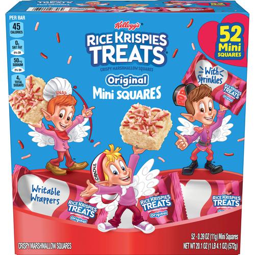 Kellogg's Rice Krispies Valentinstag Treats Original Mini Squares 52 pack 572g