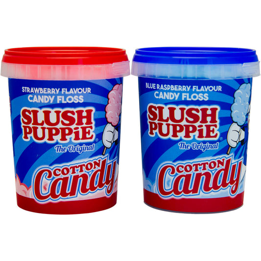 Slush Puppie Blue Raspberry Cotton Candy / Strawberry Cotton Candy 30g
