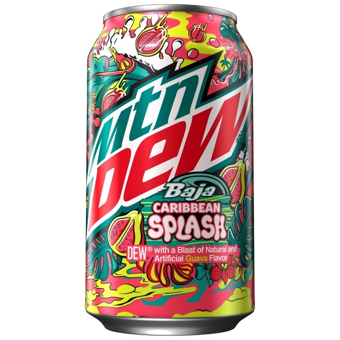 Mountain Dew - Caribbean Splash - 355 ml