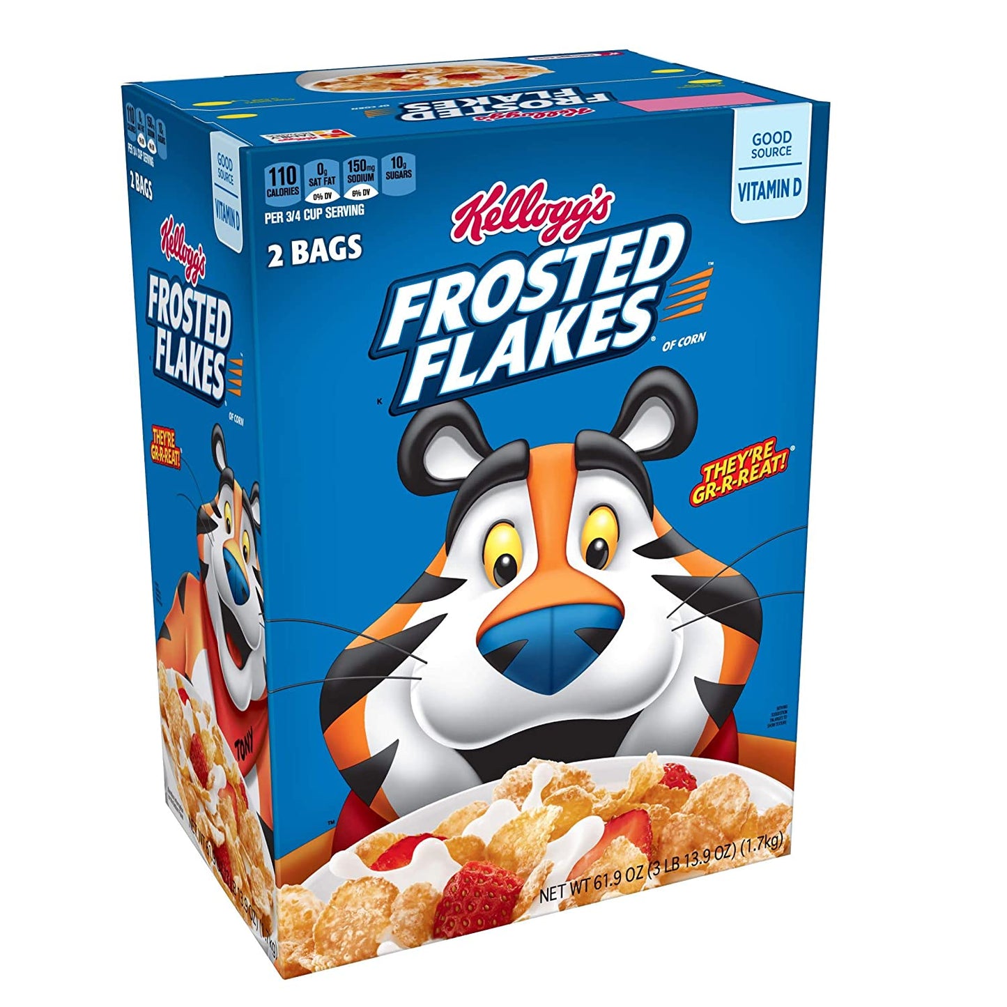 Kellogg's - Frosted Flakes Monster Pack 1,7 kg - 2 Bags