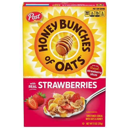 POST Honey Bunches of Oats with Strawberries 311g (MHD 17.03.2024)