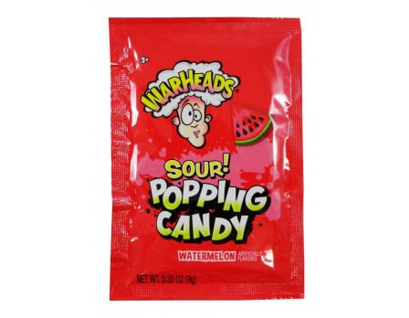 Warheads Sour Popping Candy Watermelon 9g