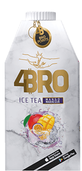 4BRO - Ice Tea Mango-Maracuja - 500ml