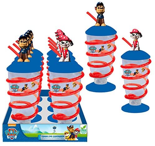 Nickelodeon Paw Patrol Trinkbecher mit Traubenzucker-Bonbons 21g