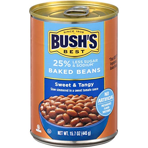 Bush's Baked Beans Sweet & Tangy 445g (MHD 02.2023)