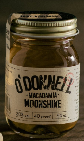 O'Donnell - Mini MOONSHINE Macadamia 20%vol. 50ml