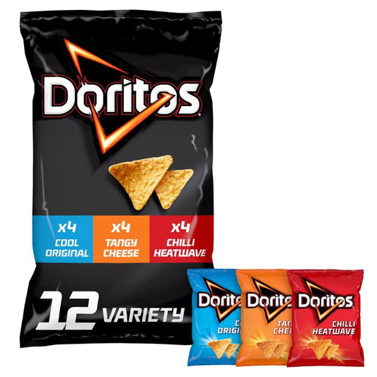 Doritos Variety Pack 12 X 30g (360g)