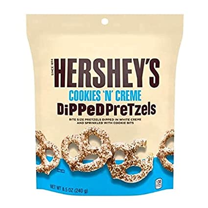 Hershey’s Cookies ‘n’ Creme Dipped Pretzels 240g