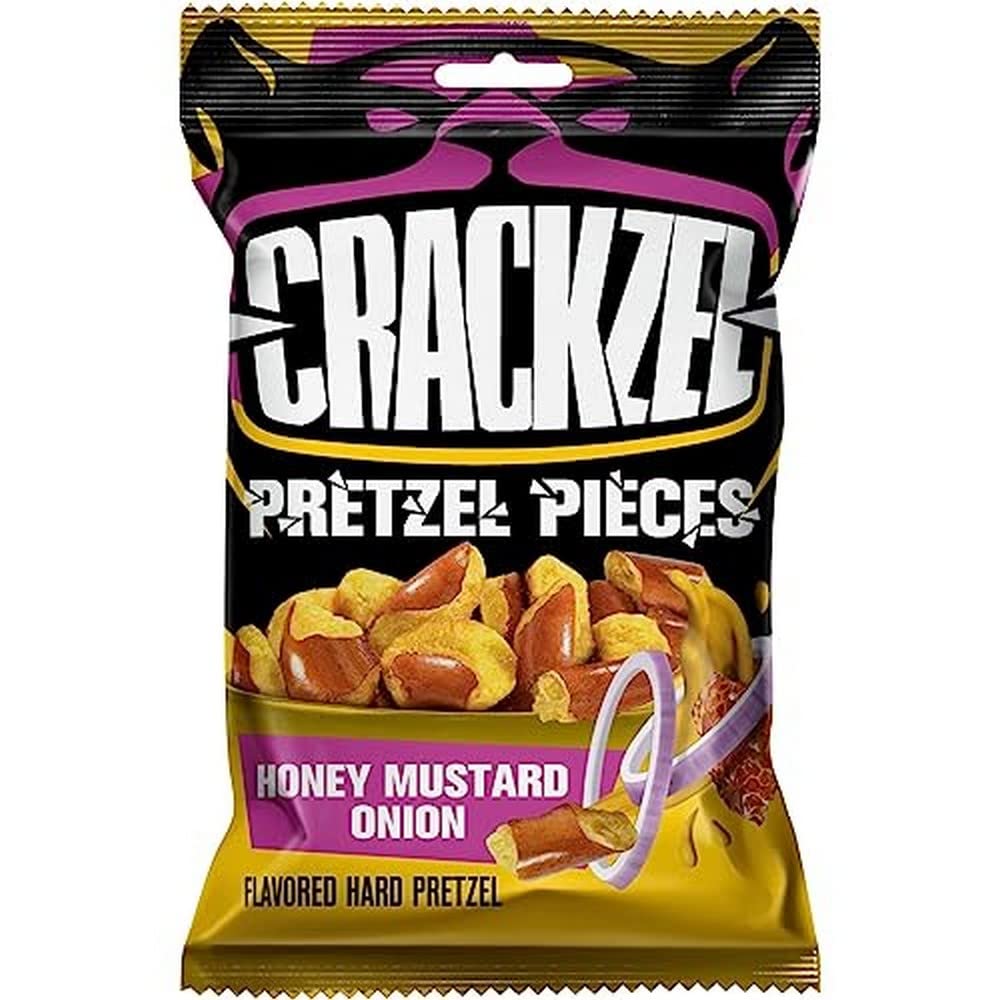 Crackzel Pretzel Pieces Honey Mustard 85g