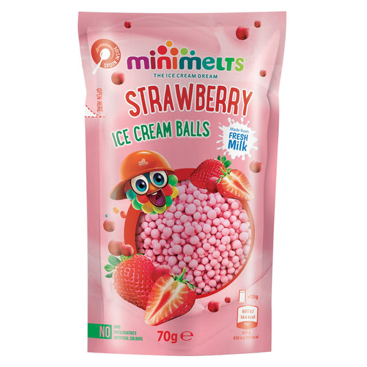 Mini Melts Eis Erdbeere