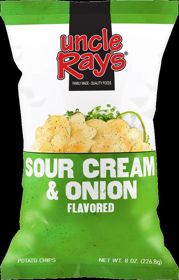 Uncle Ray's Sour Cream & Onion Flavored 127,5 g