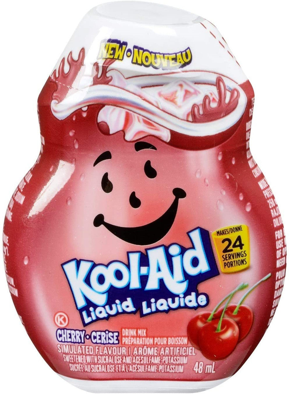 Kool Aid Cherry Liquid Drink Mix 48ml