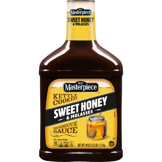 KC Masterpiece BBQ Sauce Sweet Honey and Molasses 510 g