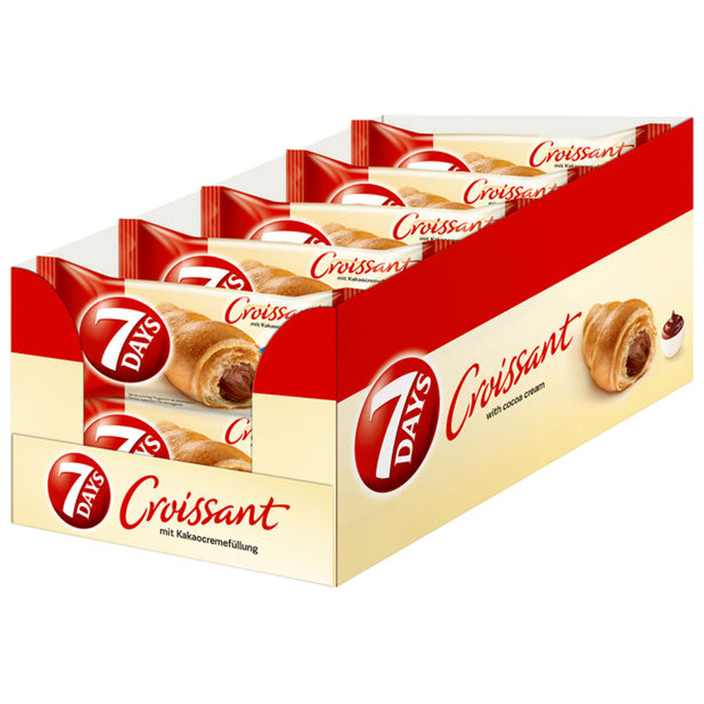 7 Days Croissant Kakaocreme Füllung 10 x 60g Vorratspack