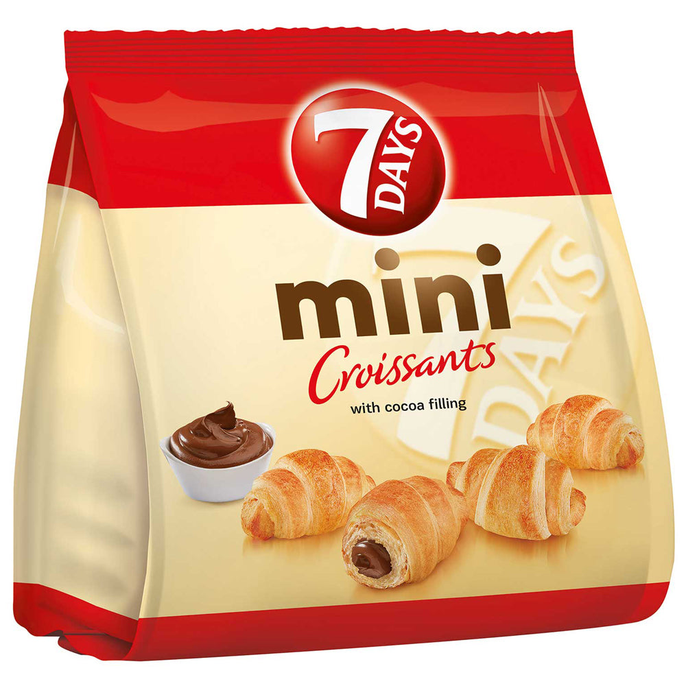 7 Days Mini Croissants Cocoa Filling 185g