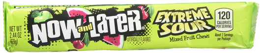 Now and Later Extreme Sour Mixed Fruits 69,2 g