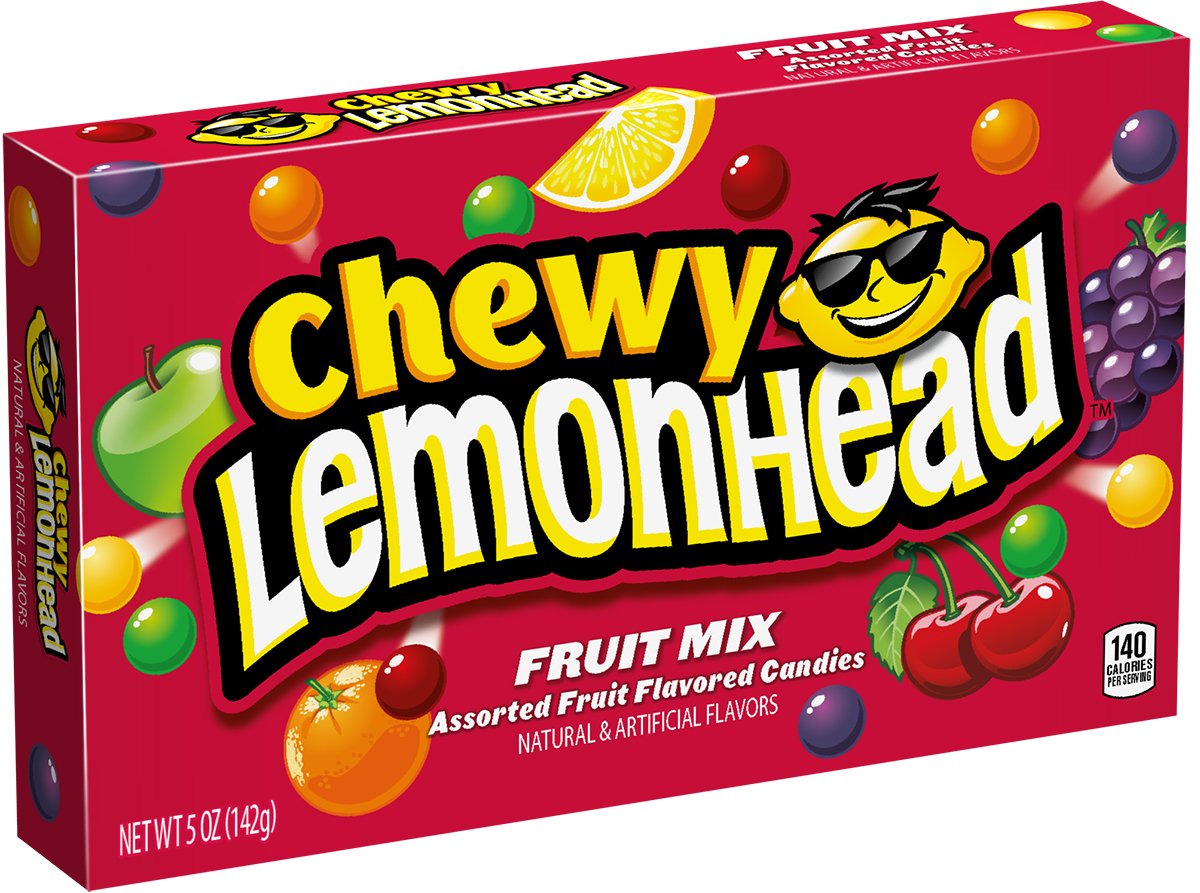 Ferrara Lemonhead Fruit Mix Chewy Candy 142g