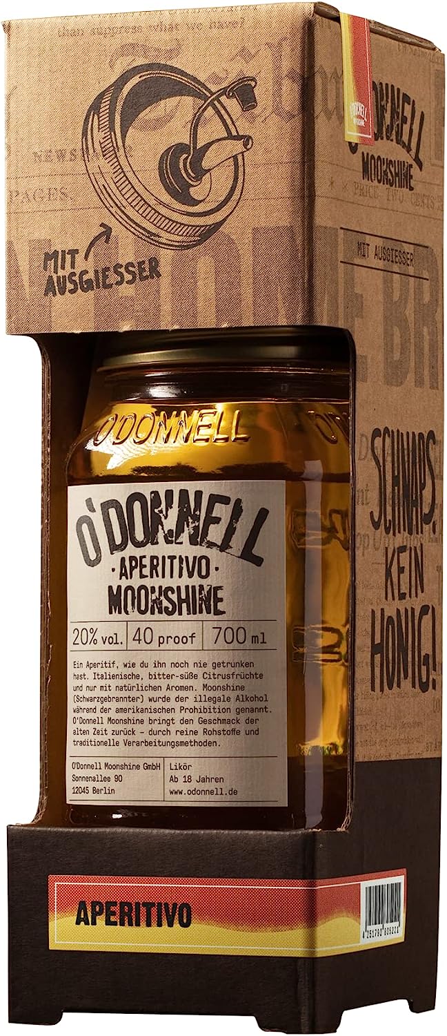 O'Donnell - MOONSHINE Aperitivo mit Ausgießer 700ml 20%vol.
