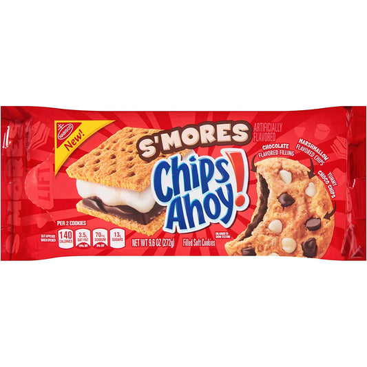 Chips Ahoy! S’mores Marshmallow flavored Chips and Choco Chips Cookies 272g
