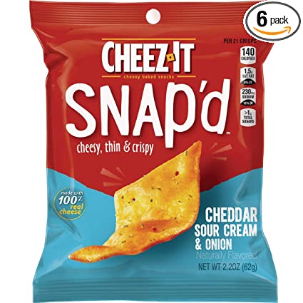 Cheez IT - Snap´d Cheddar Sour Cream & Onion - 21g