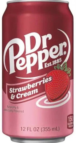 Dr. Pepper Strawberry & Cream 355ml