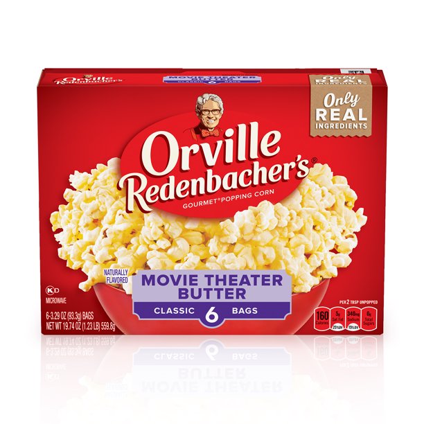 Orville Redenbacher´s Movie Theater Butter Popcorn 559,8g