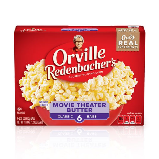 Orville Redenbacher´s Movie Theater Butter Popcorn 559,8g