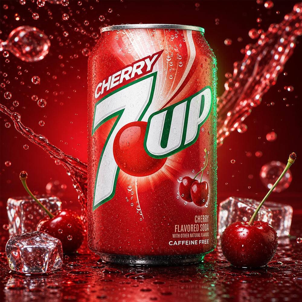 7UP Cherry Soda 355ml