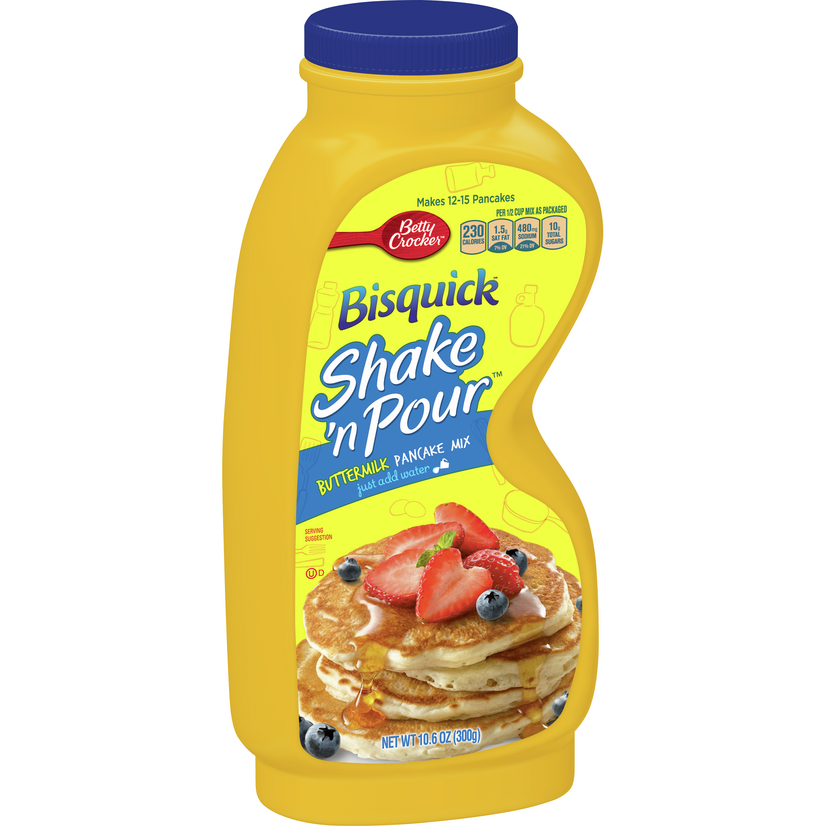 Betty Crocker Bisquick Shake 'N Pour Buttermilk Pancake Mix 144g